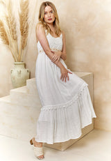 Angeleye Boho Dress / White