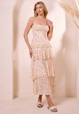 AngelEye Dresden Dress / Natural floral
