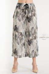 Linen Luv Pant / Fern Print