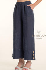 Linen Luv Pant / Navy