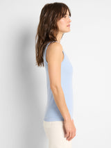 Nic & Zoe Scoop Tank / Powder Blue
