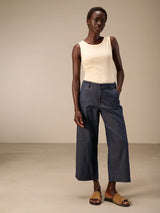 Nile Culotte Jeans / Dark Denim