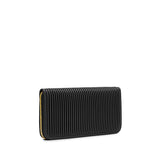 Pixie Mood Sandy Pleated Wallet / Black