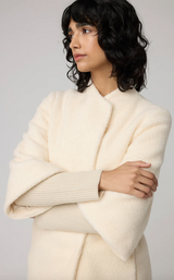 Soia & Kyo Wool Mariah Coat / Powder