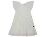 Deux Par Deux White Eyelet Dress
