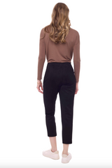 ILTM Faux Suede Gigi pant / BLACK