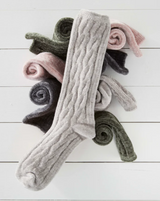 Lemon Velvet Sock / Olive