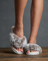 Lemon Fur Berber Slide