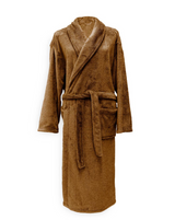 Cara Plush Bathrobe /Cognac