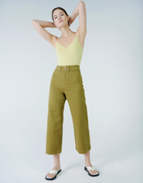 Unpublished Gemma High Rise Mod Sailor / Moss