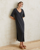 Robe midi fluide Yerse / Anthracite