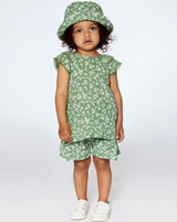 Deux par Deux Blouse & Short Set