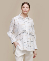 UCHUU Abstract Script Shirt
