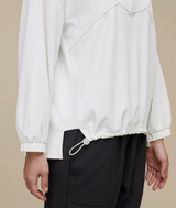 Uchuu Zip Pullover / Milk