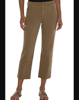 Liverpool Kennedy Crop Straight / Flagstone