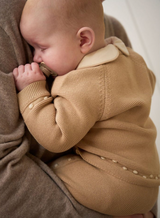 Fixoni Gilet en maille /Beige