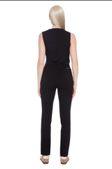 ILTM Slim Leg Ponte Pant / Black