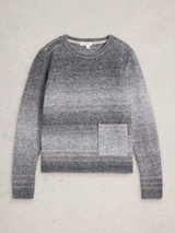 Whitestuff Lilibet Sweater / Grey Multi