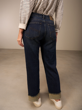 Nile Straight Cuff Jean / Stoned Denim