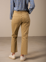 Nile Crop Flare Pant / Salbei