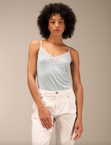Nile Reversible Lace Cami / Sea Blue