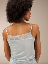 Nile Reversible Lace Cami / Sea Blue
