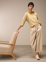 Nile Culotte Pants / Almond
