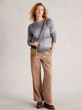 Whitestuff Lilibet Sweater / Grey Multi