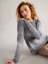 Whitestuff Lilibet Sweater / Grey Multi