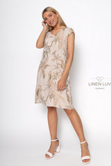 Linen Luv Dress / Fern Print