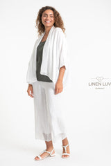 Linen Luv Jacket /  White