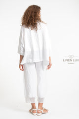 Linen Luv Jacket /  White
