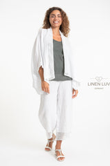 Linen Luv Jacket /  White