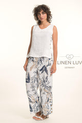 Linen Luv Top / Bianco