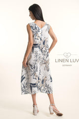 Linen Dress / Bianco