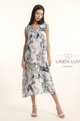 Linen Dress / Bianco