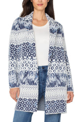 Liverpool  Sweater Coat / Shibori