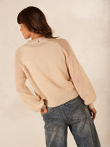 Nile Wispy Knit Cardi / Sand