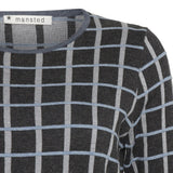 Mansted Oda Sweater / Geo Cold Gray