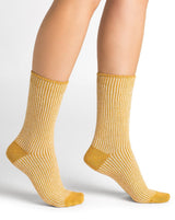 Bleuforêt Pinstripe Cashmere Socks