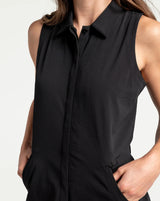 Lole Momentum Shirt Dress / Black
