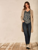 Nile Cardigan / Almond