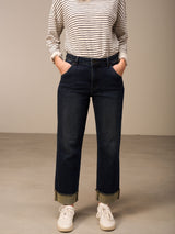 Nile Straight Cuff Jean / Stoned Denim