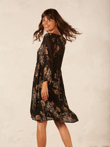 Nile Art Floral Dress
