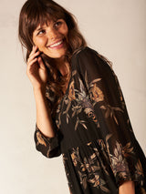 Nile Art Floral Dress