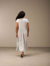 Nile Emroidered Dress / Rooibos