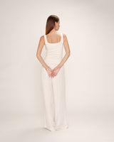 Grace & Mila Rena Rib Tank / Ecru