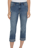 Liverpool Charlie Crop Skinny / Pactola