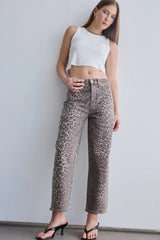 Daze Westward Barrel Leg Jean / Cool Cat