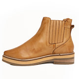 Handmade Leather Boots / Goldenrod